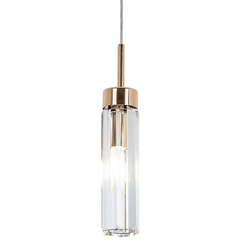       Fernand Glass Gold Hanging Lamp    -- | Loft Concept 