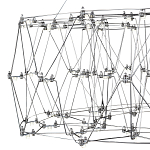 Люстра с тонкой металлической конструкцией цвета хром Quasar варинант исполнения - 4 | Loft Concept в Ростове-на-Дону