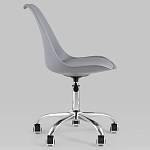 Офисный стул на металлическом основании EGGERY Grey пластик варинант исполнения - 2 | Loft Concept в Ростове-на-Дону