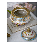 Шкатулка фарфоровая с цветочной росписью Eden Garden варинант исполнения - 6 | Loft Concept в Ростове-на-Дону