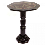 Кофейный стол из натуральных камней Змеевик и Яшма Natural Stone Tables варинант исполнения - 3 | Loft Concept в Ростове-на-Дону