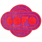 Дизайнерский ковер розовый Poltronova Sofo Rosancio Rug варинант исполнения - 1 | Loft Concept в Ростове-на-Дону