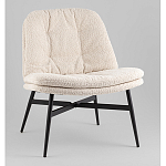 Кресло лаунж Tail молочный варинант исполнения - 1 | Loft Concept в Ростове-на-Дону