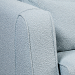 Диван Seldon с мягкими подушками голубое букле варинант исполнения - 2 | Loft Concept в Ростове-на-Дону