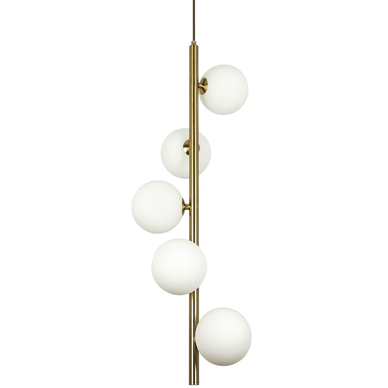    5-      Pearls Suspension Brass Tube Hanging Lamp      -- | Loft Concept 