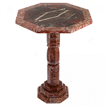 Кофейный стол из натуральных камней Лемезит и Яшма Natural Stone Tables варинант исполнения - 1 | Loft Concept в Ростове-на-Дону