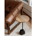 Двухместный диван Duncan винтажная коричневая кожа варинант исполнения - 7 | Loft Concept в Ростове-на-Дону