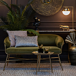 Столик журнальный металлический золотого цвета Modern Rethinking of Traditions варинант исполнения - 2 | Loft Concept в Ростове-на-Дону