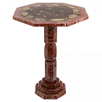 Кофейный стол из натуральных камней Лемезит и Яшма Natural Stone Tables варинант исполнения - 17 | Loft Concept в Ростове-на-Дону