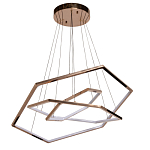 Люстра с 3-мя подвесами в виде шестиугольников Hexagon Horizontal варинант исполнения - 2 | Loft Concept в Ростове-на-Дону
