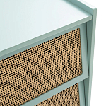 Комод с 3-мя ящиками из ротанга Blais Turquoise Wicker Furniture варинант исполнения - 4 | Loft Concept в Ростове-на-Дону