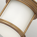 Потолочный светильник для ванных комнат с цилиндрическим стеклянным плафоном и одной лампой Hinkley варинант исполнения - 12 | Loft Concept в Ростове-на-Дону