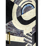 Буфет в гостиную с инкрустацией  Bone Inlay sideboard - 2 doors варинант исполнения - 4 | Loft Concept в Ростове-на-Дону