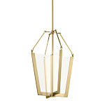  Подвесной светильник золотого цвета в форме фонаря Kichler варинант исполнения - 4 | Loft Concept в Ростове-на-Дону