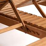 Шезлонг двухместный из эвкалипта Sunset варинант исполнения - 6 | Loft Concept в Ростове-на-Дону