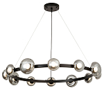 Светодиодная кольцевая люстра IONA Сhandelier black варинант исполнения - 4 | Loft Concept в Ростове-на-Дону