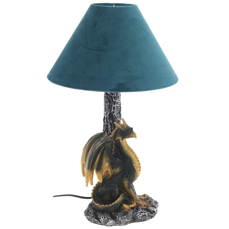    Dragon Black Gold Table Lamp        -- | Loft Concept 