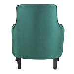 Кресло с мягкой обивкой из велюра на 4-х ножках из массива березы Scarlett Armchair green варинант исполнения - 3 | Loft Concept в Ростове-на-Дону