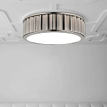 Потолочный светильник с гофрированным абажуром цвета графит Millennium варинант исполнения - 2 | Loft Concept в Ростове-на-Дону