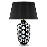 Настольная лампа черно-белый горох Interaction варинант исполнения - 3 | Loft Concept в Ростове-на-Дону