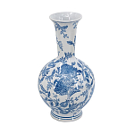 Ваза фарфоровая с синими цветочными мотивами Independence варинант исполнения - 1 | Loft Concept в Ростове-на-Дону