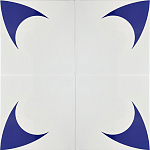 Дизайнерская плитка с узором Комета 2 варинант исполнения - 1 | Loft Concept в Ростове-на-Дону