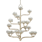 Люстра в виде растения Silver Flower Glade варинант исполнения - 3 | Loft Concept в Ростове-на-Дону
