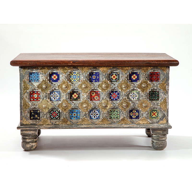 Сундук Multi-colored Inlay Мульти в Ростове-на-Дону | Loft Concept 