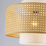 Торшер с декоративным поясом из плетеного бамбука Biuloggicu варинант исполнения - 8 | Loft Concept в Ростове-на-Дону