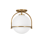 Потолочный светильник с плафоном в форме белого матового шара Hinkley варинант исполнения - 13 | Loft Concept в Ростове-на-Дону