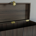Большой дизайнерский Сундук Elsa Dreams Walnut варинант исполнения - 3 | Loft Concept в Ростове-на-Дону