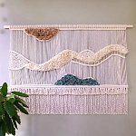 Панно-макраме «JUPITER» варинант исполнения - 1 | Loft Concept в Ростове-на-Дону