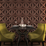 Гипсовая 3D Панель M-11 варинант исполнения - 1 | Loft Concept в Ростове-на-Дону