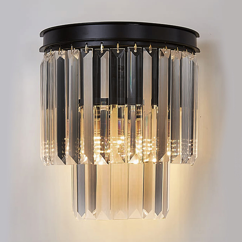 Бра Odeon Smok and Amber crystal  Янтарь (Amber) Стекло Смок в Ростове-на-Дону | Loft Concept 