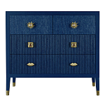 Бельевой Комод с 4 ящиками Elsa Dreams Blue варинант исполнения - 6 | Loft Concept в Ростове-на-Дону