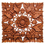 Панно из дерева квадратное Novala Panel With Trees варинант исполнения - 1 | Loft Concept в Ростове-на-Дону