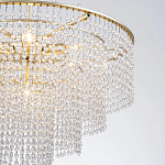 Люстра многоярусная с каскадами кристаллов Crystal Rains варинант исполнения - 6 | Loft Concept в Ростове-на-Дону