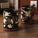 Мусорное ведро в китайском стиле Flower Trash Can варинант исполнения - 1 | Loft Concept в Ростове-на-Дону