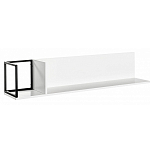 Полка навесная белая открытая Strict Lines  варинант исполнения - 3 | Loft Concept в Ростове-на-Дону