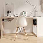 Письменный стол прямоугольный с полочкой под столешницей EcoComb варинант исполнения - 4 | Loft Concept в Ростове-на-Дону