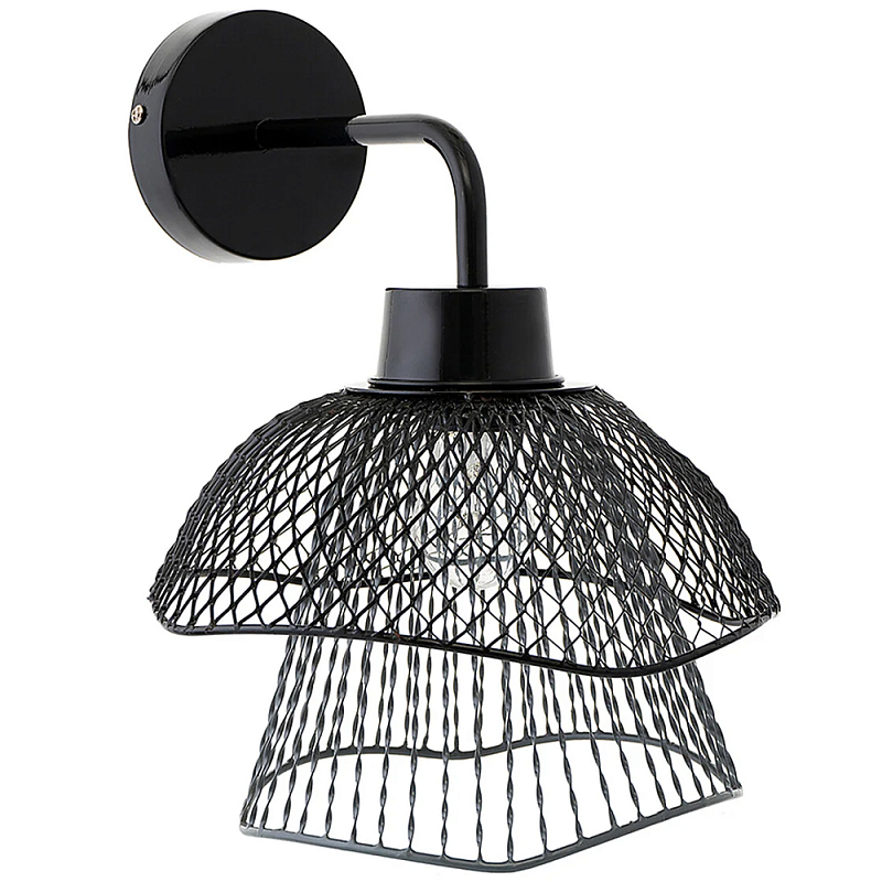      Black Mesh Lampshade   -- | Loft Concept 