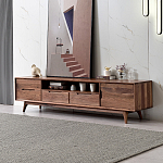 Тумба под телевизориз массива дерева TV Stand made of Walnut Wood варинант исполнения - 1 | Loft Concept в Ростове-на-Дону