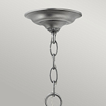 Подвесной светильник с прозрачным стеклянным цилиндрическим плафоном в классическом стиле на цепи Hinkley варинант исполнения - 18 | Loft Concept в Ростове-на-Дону