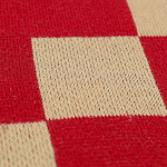 Плед хлопковый по мотивам башкирских орнаментов Ural and Siberian Patterns варинант исполнения - 4 | Loft Concept в Ростове-на-Дону