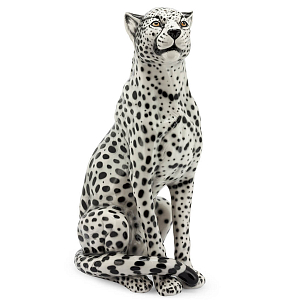 Аксессуар Гепард Abhika CHEETAH black and white