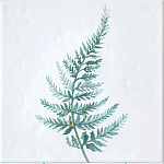 Плитка с узором Папоротник варинант исполнения - 2 | Loft Concept в Ростове-на-Дону