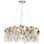 Люстра с декоративными подвесками из прозрачного стекла в форме монеток FAIRYTREE Light варинант исполнения - 10 | Loft Concept в Ростове-на-Дону