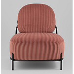 Кресло Стоун велюр рельефный коралловый варинант исполнения - 4 | Loft Concept в Ростове-на-Дону