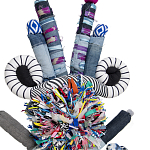 Кукла из джинсы Rusalka Upcycling варинант исполнения - 2 | Loft Concept в Ростове-на-Дону