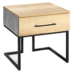 Тумба прикроватная с ящиком в стиле лофт Urban Style Space 2 варинант исполнения - 2 | Loft Concept в Ростове-на-Дону